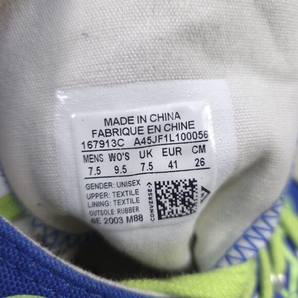 Converse Men's Chuck 70 Hi Multicolor Scatter Dye Shoes Canvas Sneakers Trainers - Picture 5 of 12